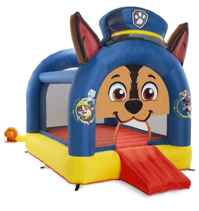 Delta Children Inflatable Bounce House for Paw Patrol Kids - Includes Heavy Duty Blower, Ground Stakes, Repair Patches and Storage Bag Recommended for Ages 3+